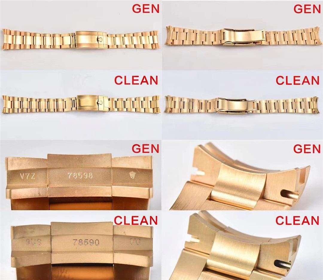 Gerçek-replika karşılaştırması: Clean yeşil-altın Daytona 116508 mu, yoksa BT Factory mı? Hangisini seçmeli? — 7. fotoğraf