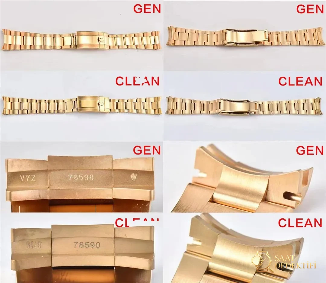 Gerçek-replika karşılaştırması: Clean yeşil-altın Daytona 116508 mu, yoksa BT Factory mı? Hangisini seçmeli? - Klips Kilidi ve Lazer Damgalar