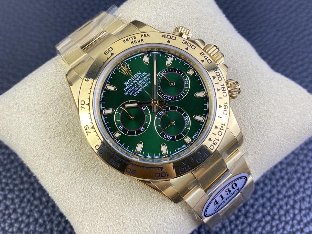 Gerçek-replika karşılaştırması: Clean yeşil-altın Daytona 116508 mu, yoksa BT Factory mı? Hangisini seçmeli? — 11. fotoğraf