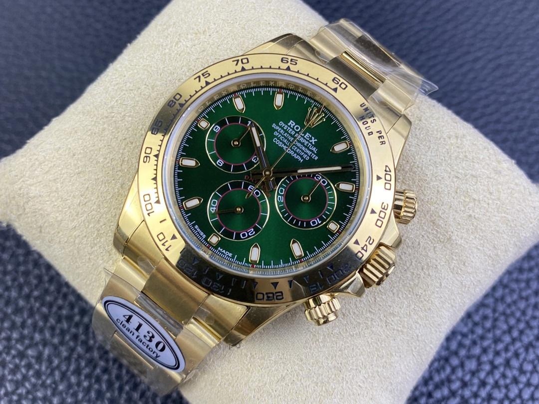 Gerçek-replika karşılaştırması: Clean yeşil-altın Daytona 116508 mu, yoksa BT Factory mı? Hangisini seçmeli? — 12. fotoğraf