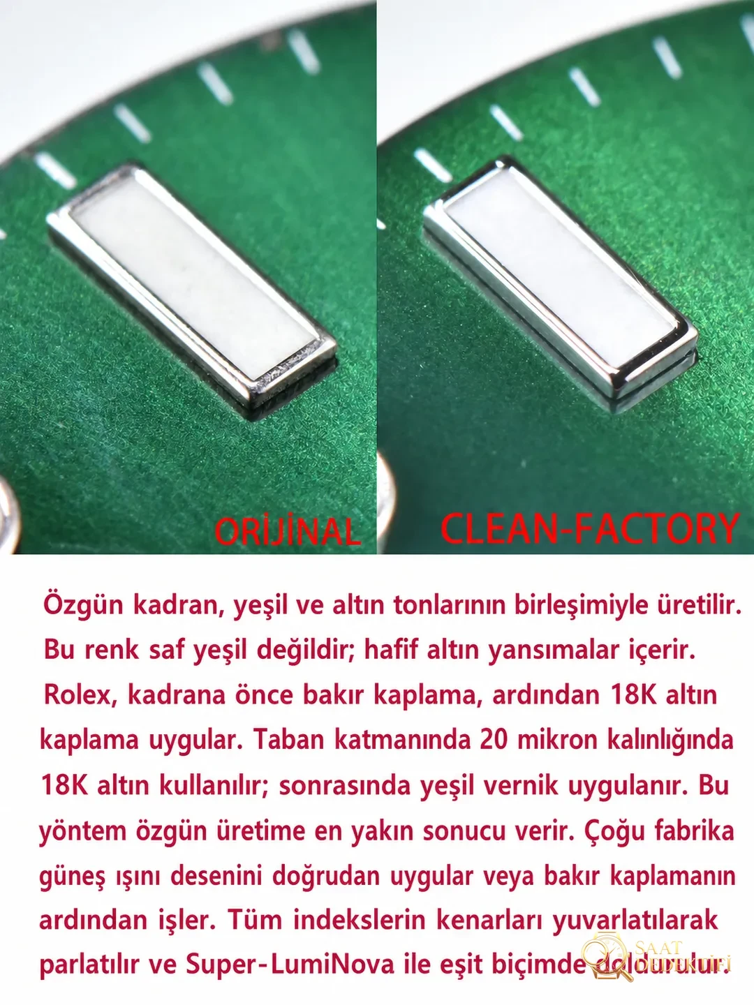 Gerçek-replika karşılaştırması: Clean yeşil su hayaleti derinlemesine analiz - Bilezik Bakla Ayrımı ve Pim Yapısı