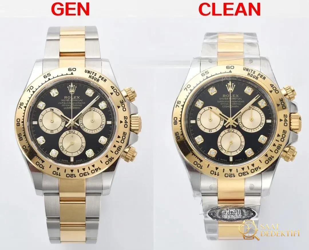 Rolex Daytona 4131 Clean Factory İncelemesi - Ön Görünüm ve Kasa Tasarımı