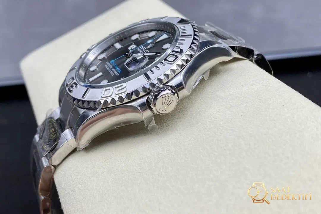 Gerçek-replika karşılaştırması: CLEAN/Clean Rolex gri Yacht-Master 126622 incelemesi - Bilekte Duruş ve Kasa Orantısı