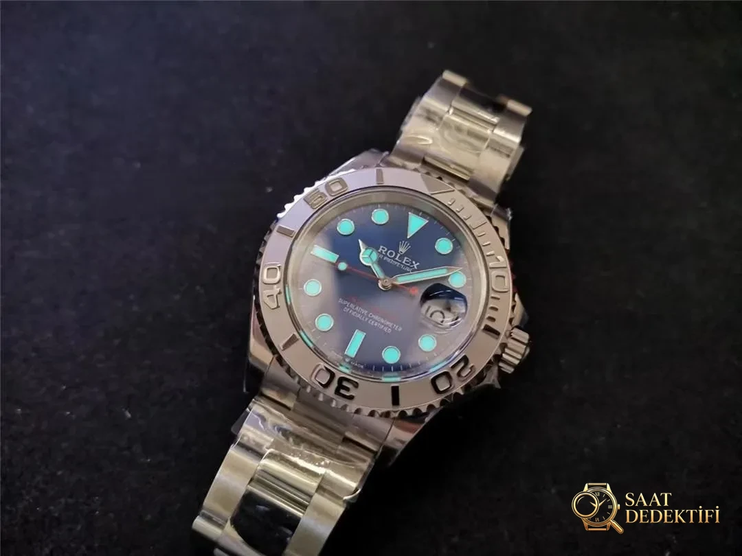 Gerçek-replika karşılaştırması: CLEAN/Clean Rolex gri Yacht-Master 126622 incelemesi - Genel Açı ve Estetik Duruş
