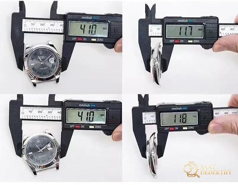 Gerçek-replika karşılaştırması: EW Factory Rolex Datejust 41 serisi Roma rakamlı model ilk bakışta belli olur mu? - Makro Kadran ve İndeks İşçiliği