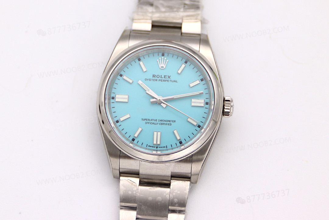 Gerçek-replika karşılaştırması: EW Factory Rolex Oyster Perpetual 36 MM replika saat incelemesi — 3. fotoğraf