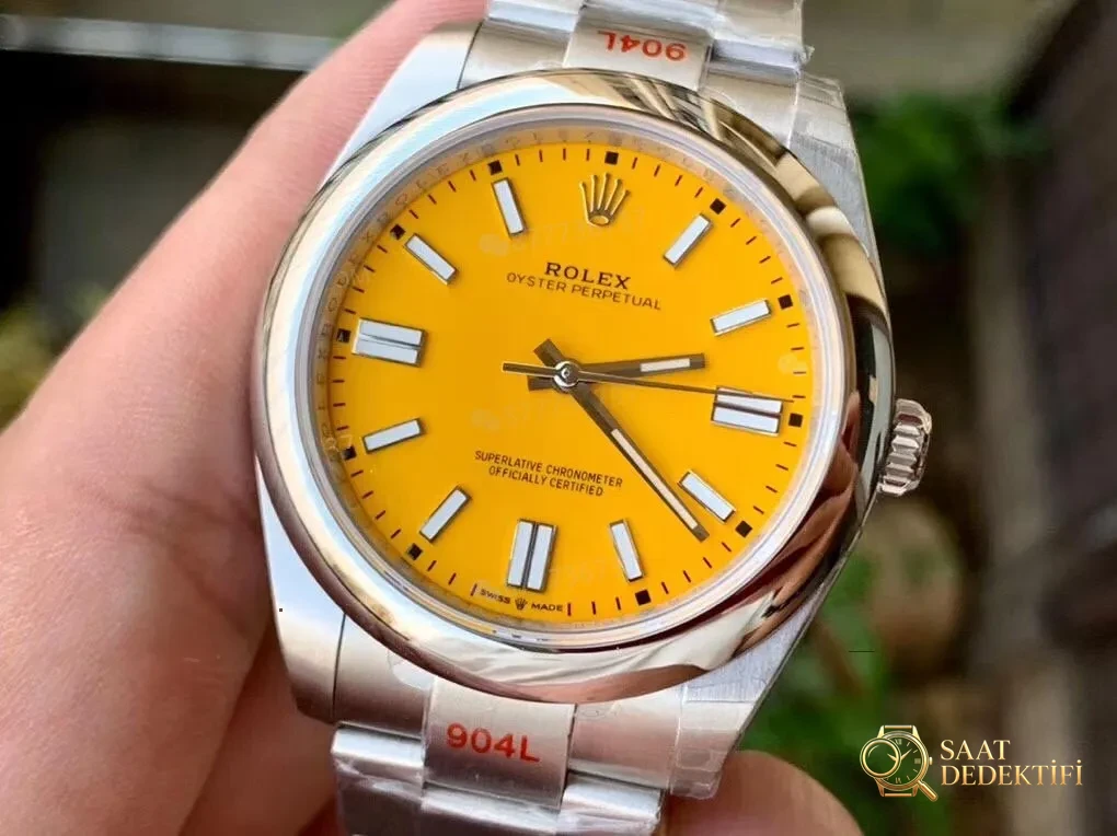 Gerçek-replika karşılaştırması: EW Factory Rolex Oyster Perpetual 41 mm replika saat ilk bakışta sahte - Bilezik, Toka ve Klips Mekanizması