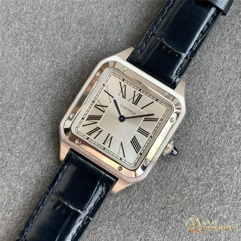 Real vs. replica: F1 Factory Cartier Santos-Dumont replica watch - Collection and Showcase View
