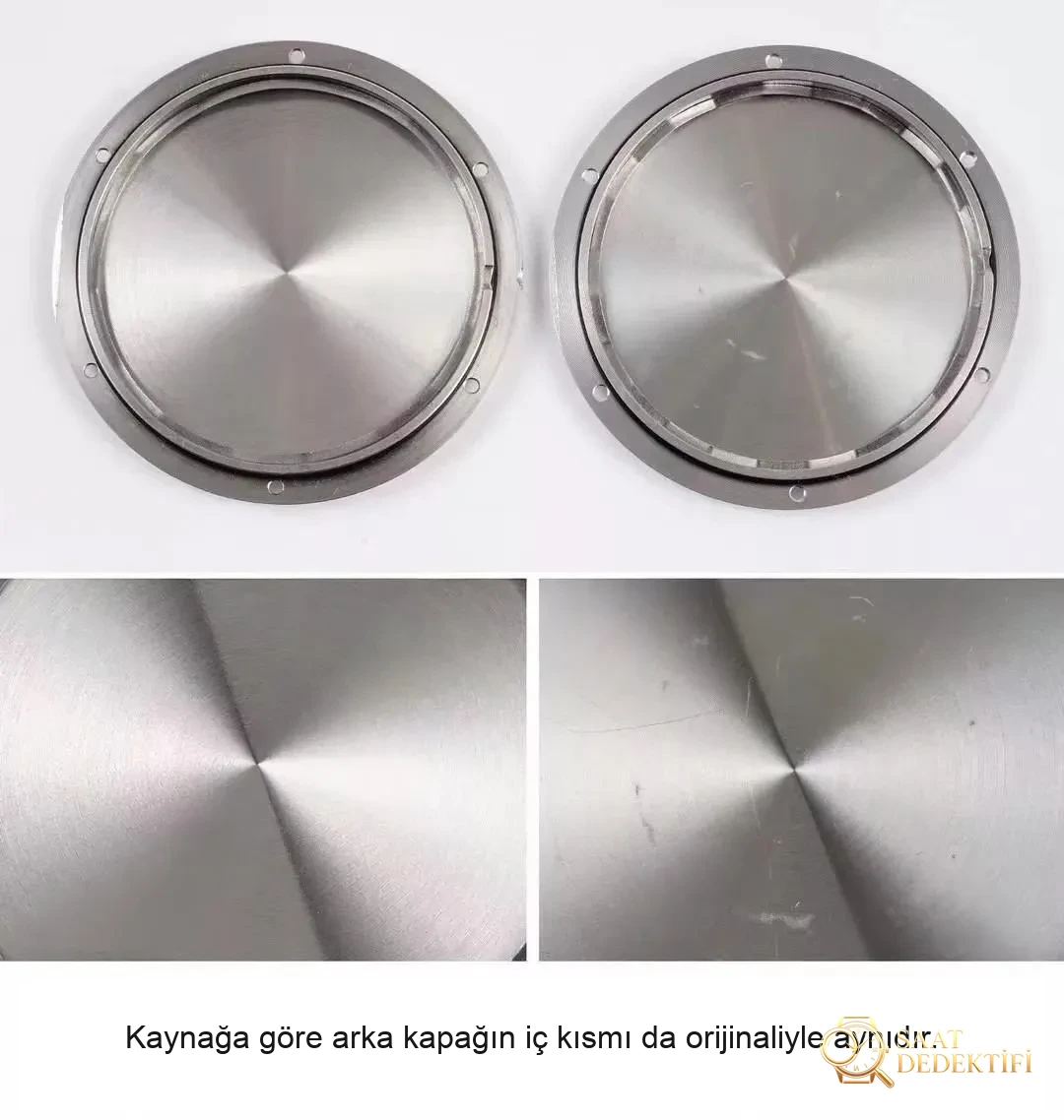 Gerçek-replika karşılaştırması: FK Factory IWC Portofino serisi IW356501 replika saatin orijinalle karşılaştırmalı incelemesi - Klips Kilidi ve Lazer Damgalar