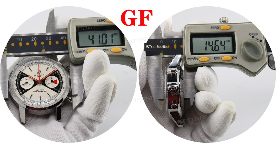 Gerçek-replika karşılaştırması: GF Factory Breitling Top Time Zorro kadranının işçiliği iyi mi? — 4. fotoğraf