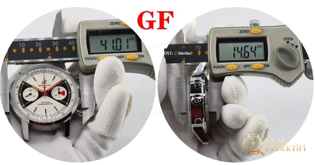 Gerçek-replika karşılaştırması: GF Factory Breitling Top Time Zorro kadranının işçiliği iyi mi? - Arka Kapak ve Mekanizma Detayı