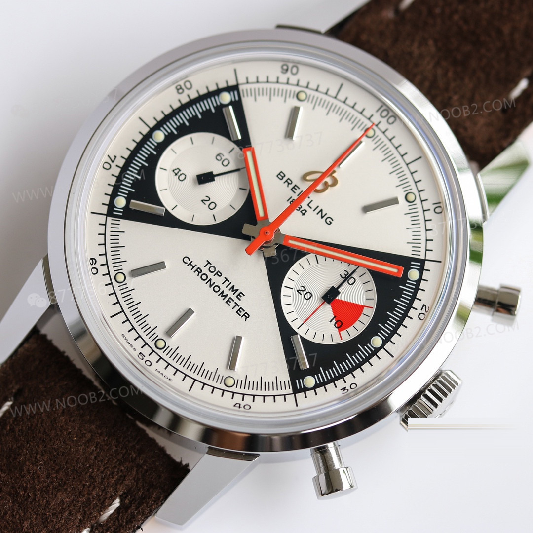 Gerçek-replika karşılaştırması: GF Factory Breitling Top Time Zorro kadranının işçiliği iyi mi? — 13. fotoğraf