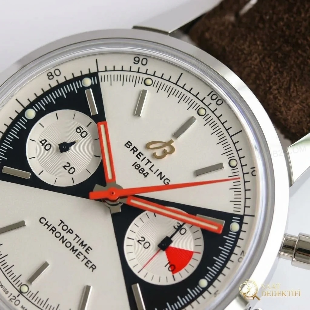 Gerçek-replika karşılaştırması: GF Factory Breitling Top Time Zorro kadranının işçiliği iyi mi? - Tepe Koruması ve Ayar Fonksiyonu