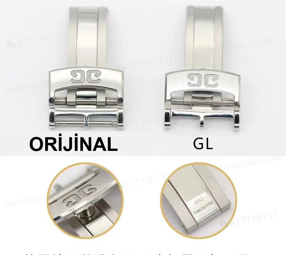 Gerçek-Replika Karşılaştırması: GL Factory Glashütte Senator Büyük Tarih Gerçek Ay Evreli Replika Saat — 9. fotoğraf
