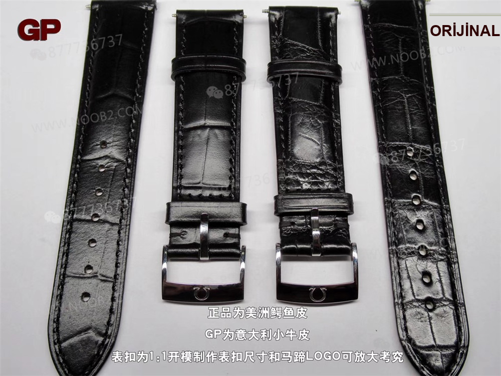 Gerçek-Replika Karşılaştırması: GP Factory Omega De Ville V2 Zarif Erkek Saati ile Orijinalin Karşılaştırması — 10. fotoğraf