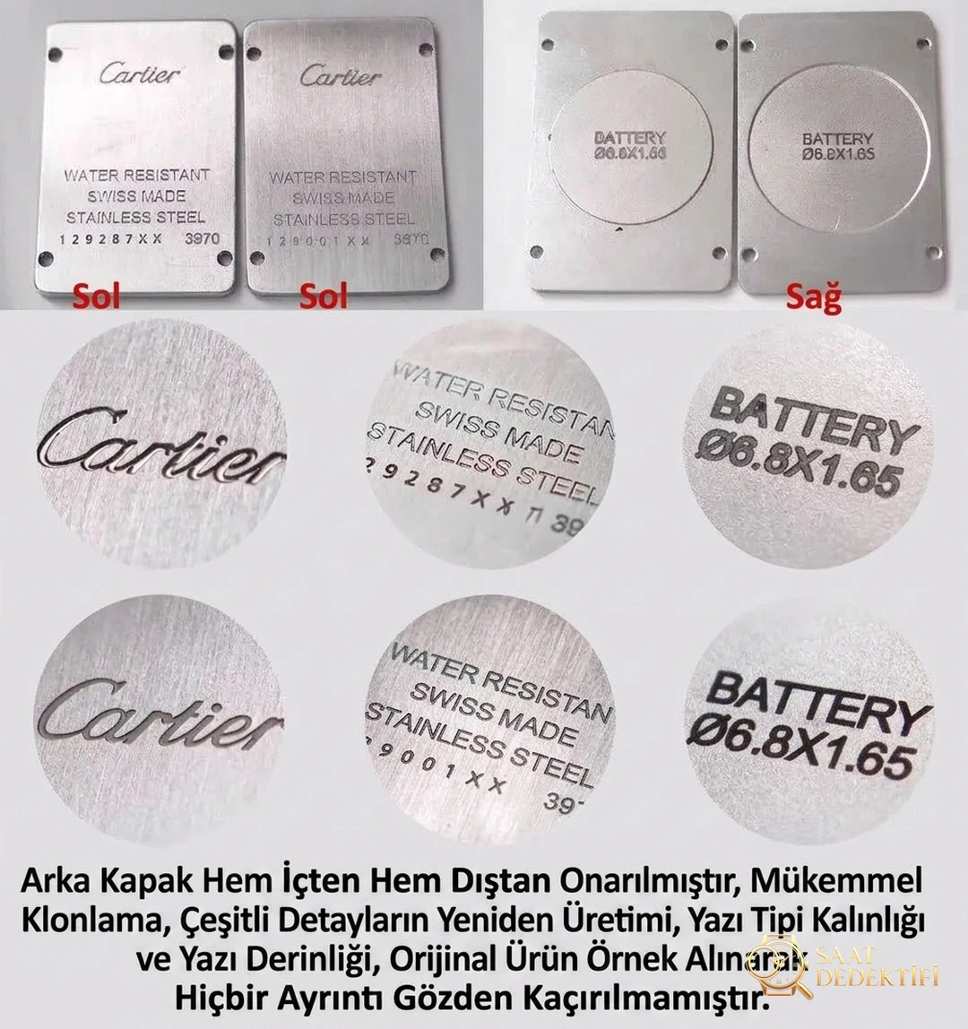 Gerçek-replika karşılaştırması: GS Factory Cartier Tank Americaine WSTA0016 kadın İsviçre kuvars mekanizmalı replika saat ile orijinali arasındaki fark nerede? Bu fabrika nasıl? - Bilekte Duruş ve Kasa Orantısı