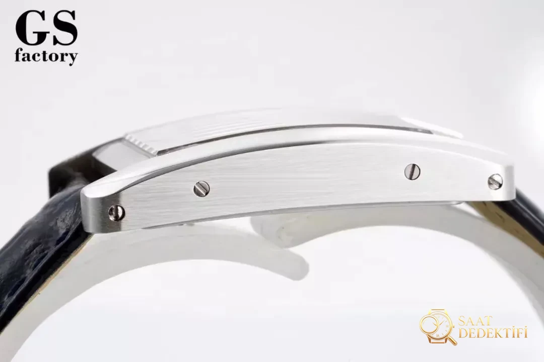 Gerçek-replika karşılaştırması: GS Factory Cartier Tank Americaine WSTA0016 kadın İsviçre kuvars mekanizmalı replika saat ile orijinali arasındaki fark nerede? Bu fabrika nasıl? - Tepe Koruması ve Ayar Fonksiyonu