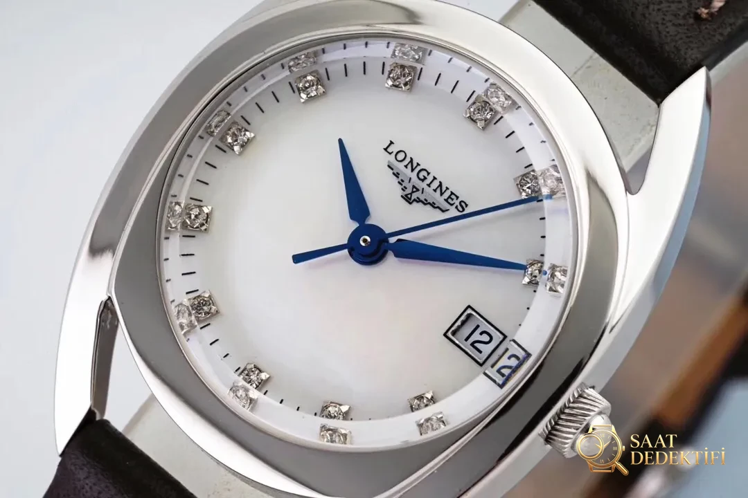 Gerçek-Replika Karşılaştırması: GS Factory Longines Equestrian Serisi Kadın Replika Saat, İsviçre Orijinal 152 Mekanizma - Kadran Detayı ve Bezel İşçiliği