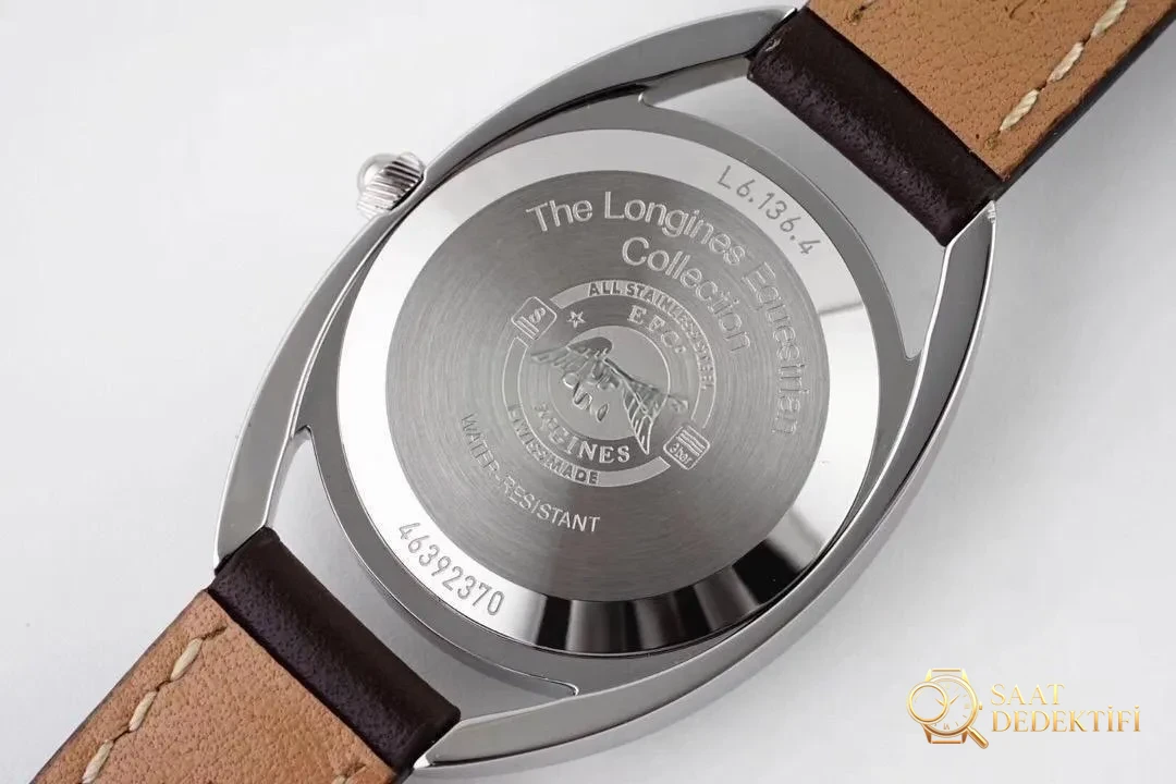 Gerçek-Replika Karşılaştırması: GS Factory Longines Equestrian Serisi Kadın Replika Saat, İsviçre Orijinal 152 Mekanizma - Mekanizma Zemberek ve Balans Detayı