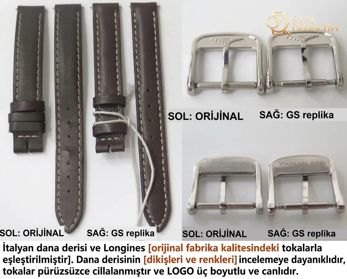 Gerçek-Replika Karşılaştırması: GS Factory Longines Equestrian Serisi Kadın Replika Saat, İsviçre Orijinal 152 Mekanizma - Genel Açı ve Estetik Duruş