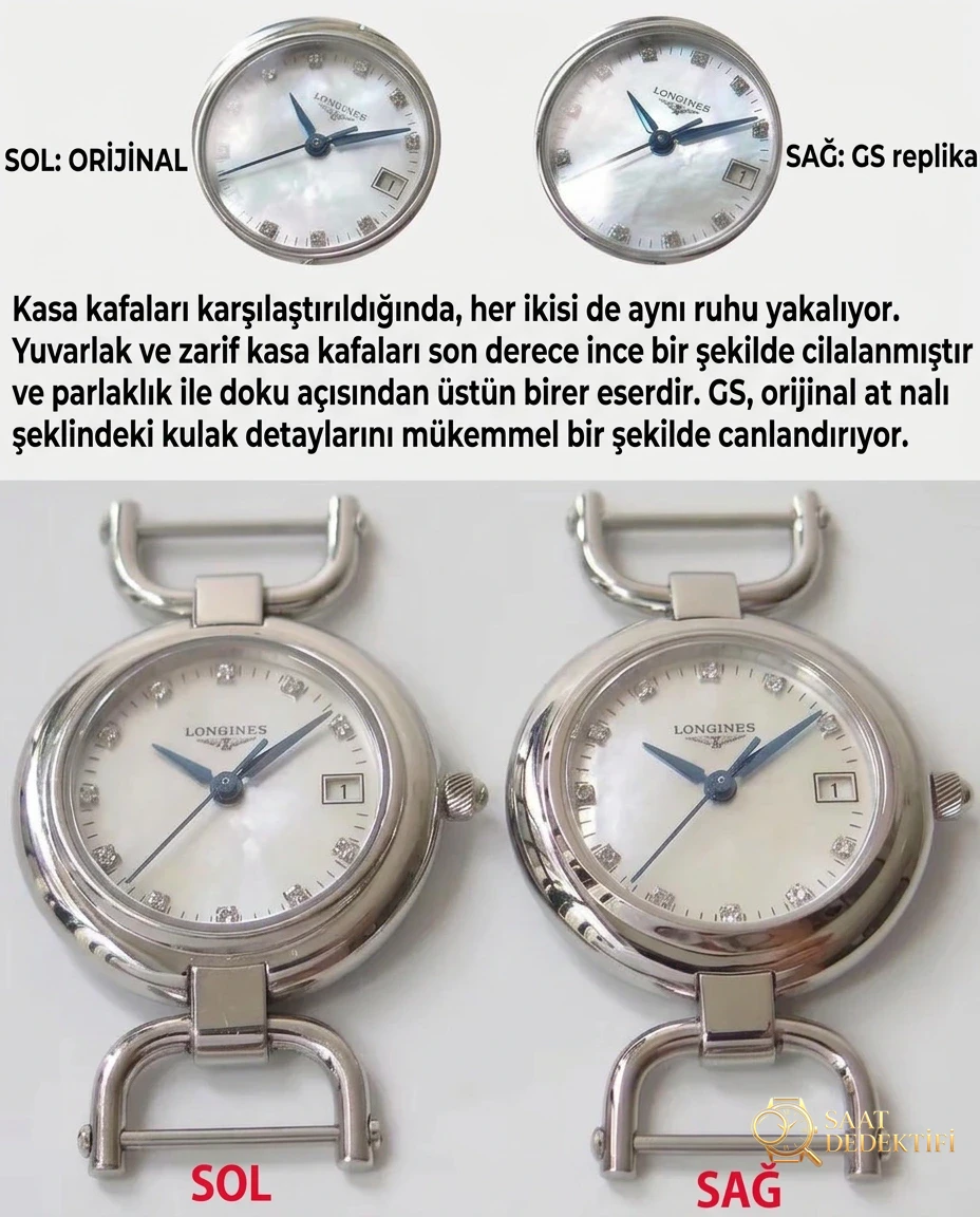 Gerçek Replika Karsilastirmasi Gs F Kasa ve Kadran İşçiliği - fotoğraf 8