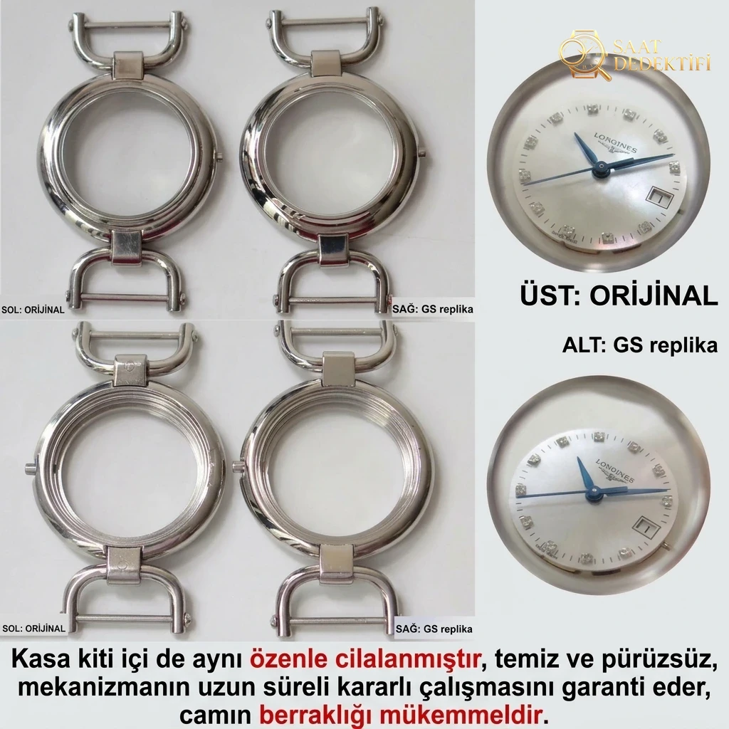 Gerçek Replika Karsilastirmasi Gs F Kasa ve Kadran İşçiliği - fotoğraf 12