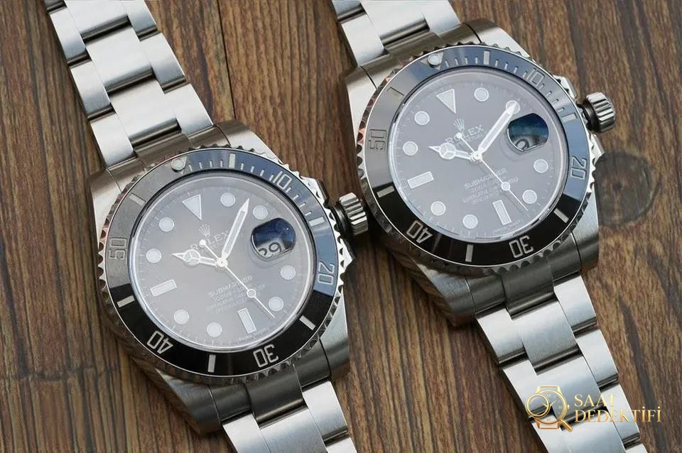 Vero e replica: qual è la differenza tra il Rolex Submariner nero HBBV6 Factory e l'originale? - Blocco clip e timbri laser