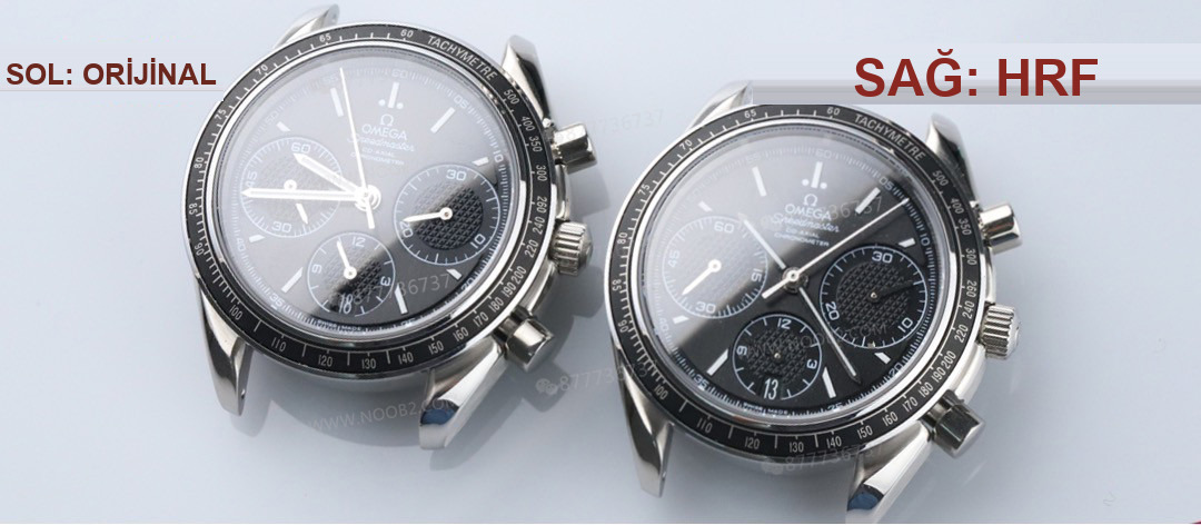 Gerçek-Replika Karşılaştırması: HR Factory Omega Speedmaster 326 Çok Fonksiyonlu Kronograf Kol Saati — 2. fotoğraf