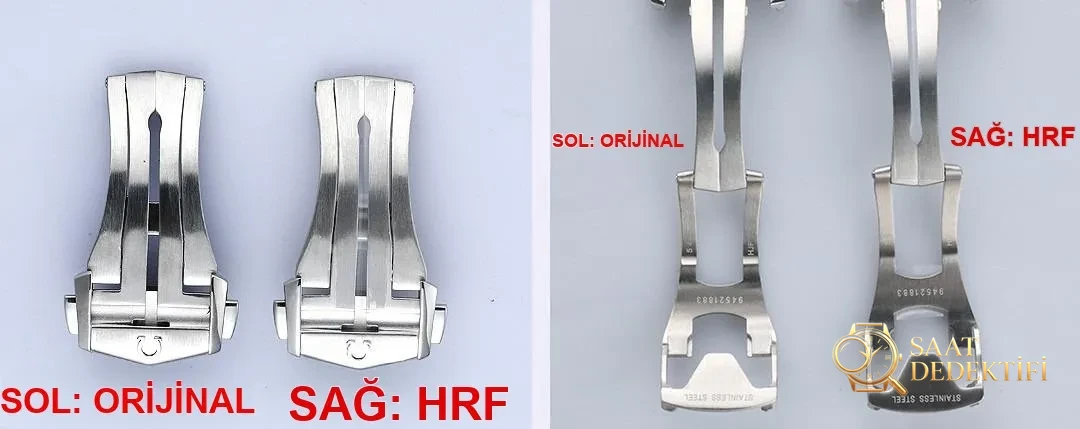 Gerçek-Replika Karşılaştırması: HR Factory Omega Speedmaster 326 Çok Fonksiyonlu Kronograf Kol Saati - Kasa Çeliği ve Polisaj Kalitesi