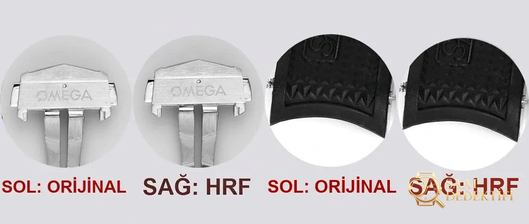 Gerçek-Replika Karşılaştırması: HR Factory Omega Speedmaster 326 Çok Fonksiyonlu Kronograf Kol Saati - Toka İçi Mikro Ayar Mekanizması