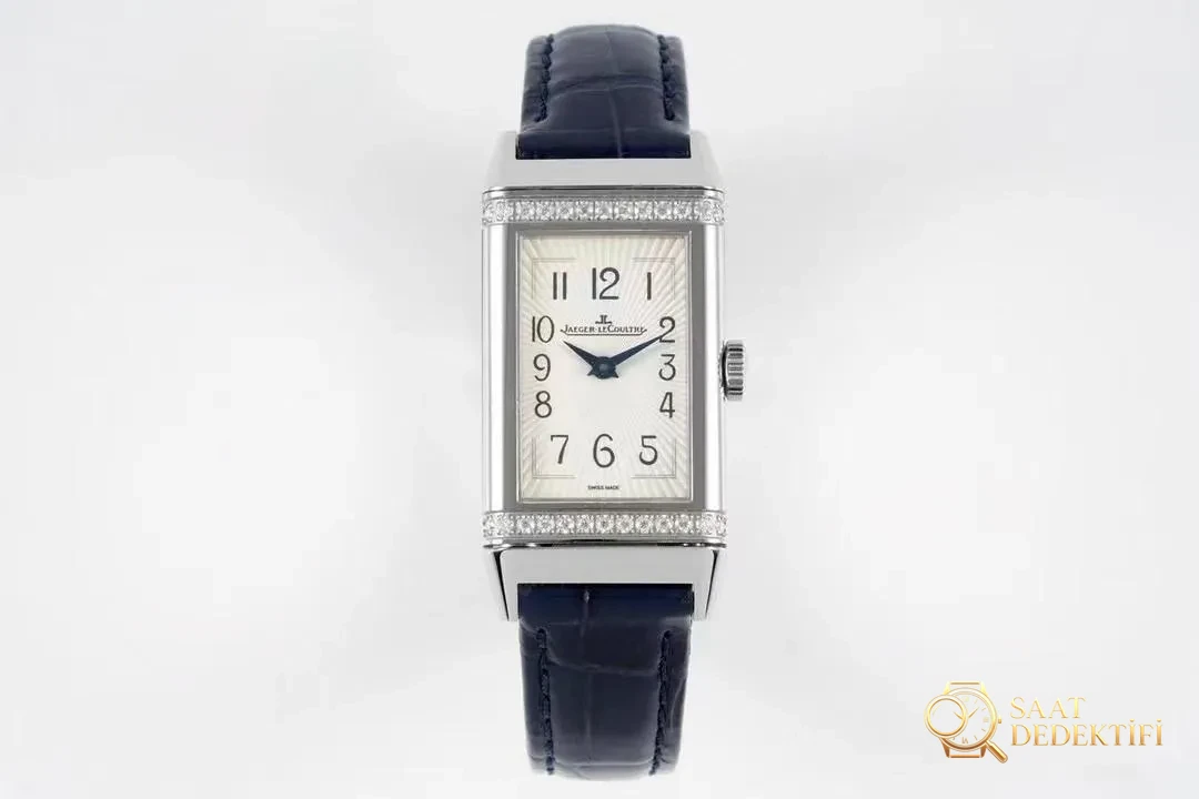 Gerçek-replika karşılaştırması: IM Factory Jaeger-LeCoultre Reverso kadın replika saat Q3288420 - Genel Açı ve Estetik Duruş