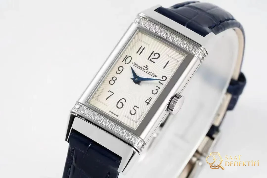 Gerçek-replika karşılaştırması: IM Factory Jaeger-LeCoultre Reverso kadın replika saat Q3288420 - Tepe Koruması ve Ayar Fonksiyonu