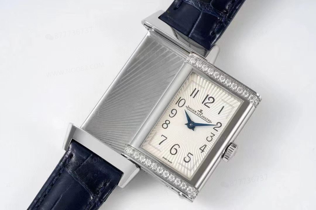 Gerçek-replika karşılaştırması: IM Factory Jaeger-LeCoultre Reverso kadın replika saat Q3288420 — 20. fotoğraf