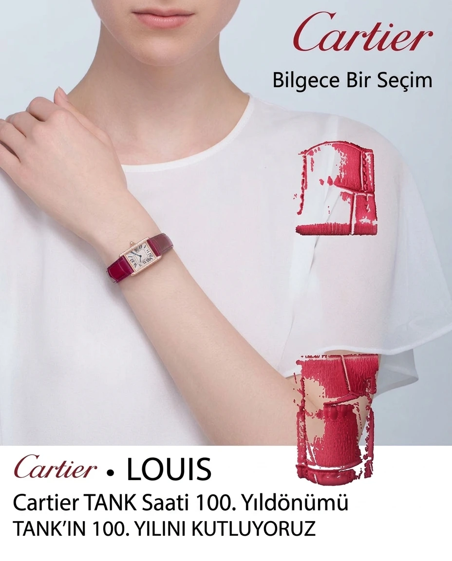 Examen réel ou réplique : TK Factory Cartier Tank, dernière réplique de la série Tank Louis par rapport à l'original - Ajustement du poignet et proportion du boîtier