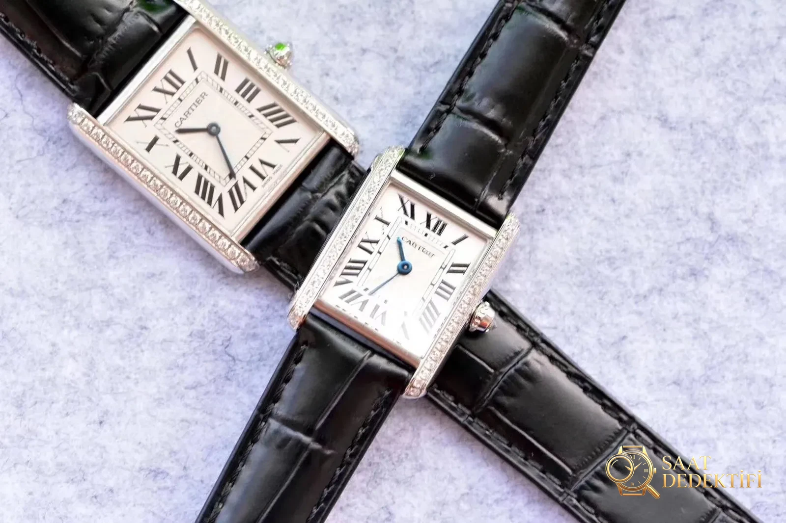 Examen réel ou réplique : la dernière réplique de la série Tank Louis de TK Factory Cartier Tank fait face à l'original - Phosphorus et Super-LumiNova Night Look