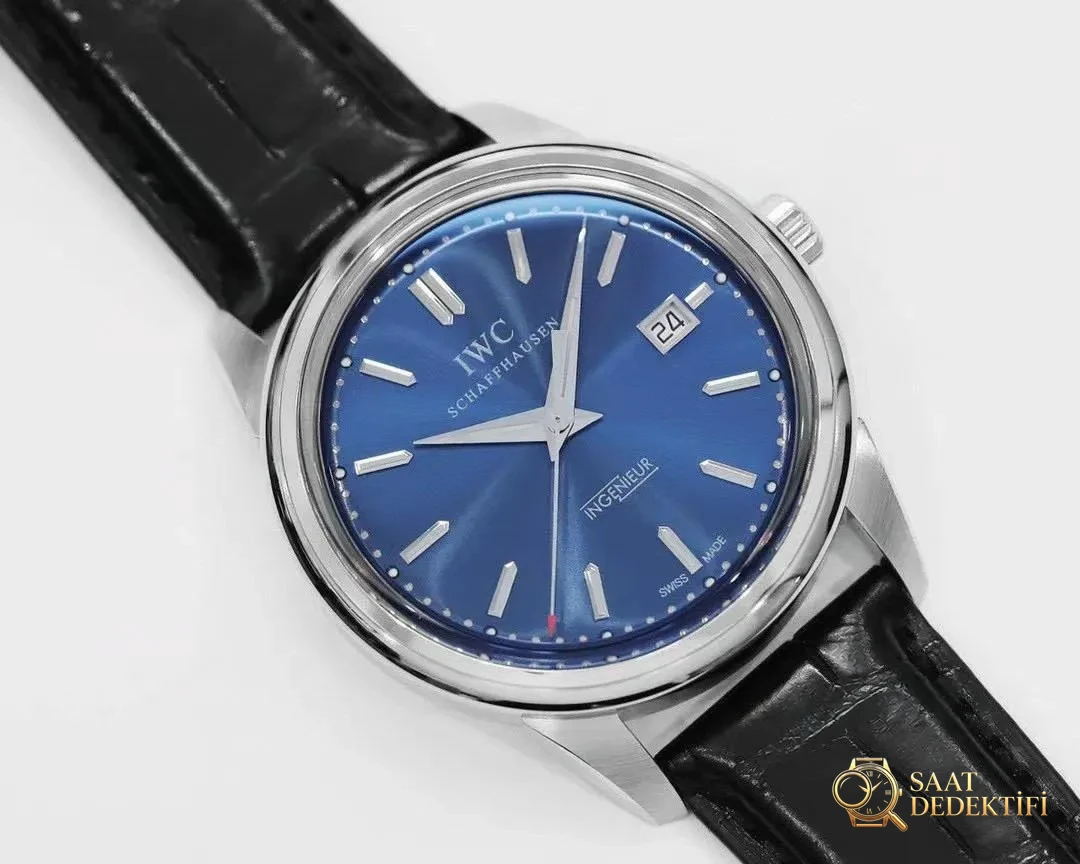 Gerçek-replika karşılaştırması: IWS Factory IWC Ingenieur Laureus Limited Edition IW323310 saat incelemesi - Yan Profil ve Kordon Bağlantısı