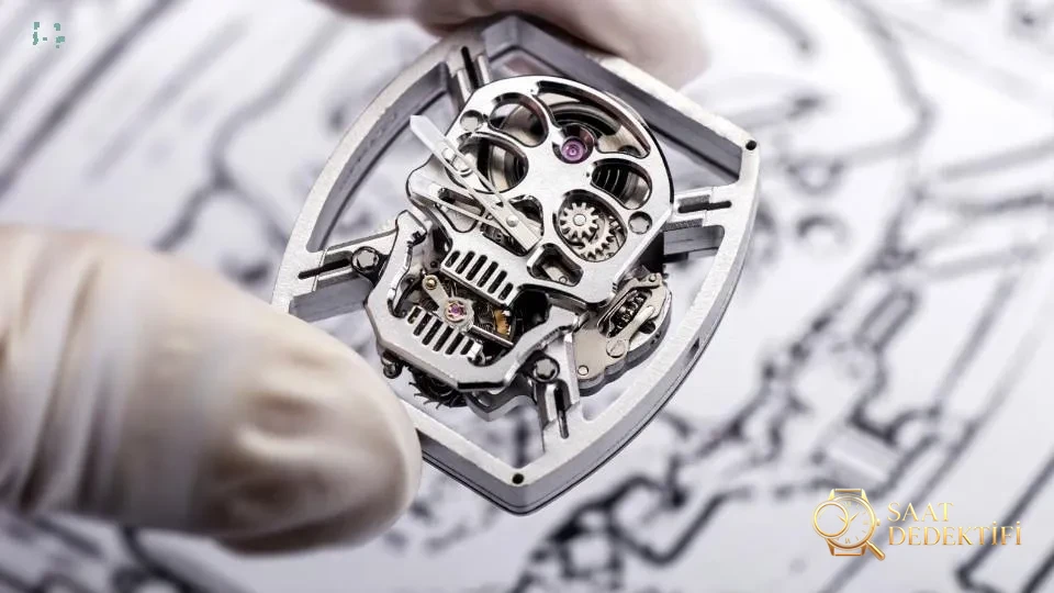 Gerçek-replika karşılaştırması: JB Factory Richard Mille RM52-01 gerçek tourbillon kol saatini nereden alabilirim? - Bilezik, Toka ve Klips Mekanizması
