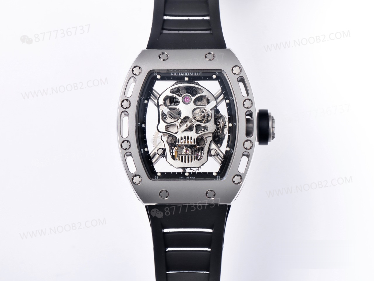 Gerçek-replika karşılaştırması: JB Factory Richard Mille RM52-01 gerçek tourbillon kol saatini nereden alabilirim? — 11. fotoğraf