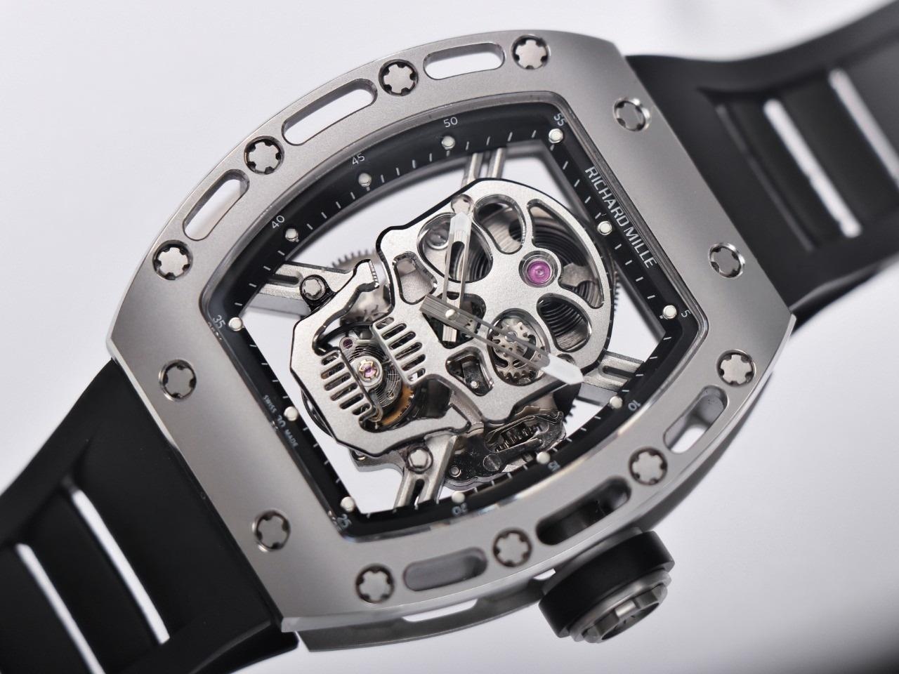 Gerçek-replika karşılaştırması: JB Factory Richard Mille RM52-01 gerçek tourbillon kol saatini nereden alabilirim? — 14. fotoğraf