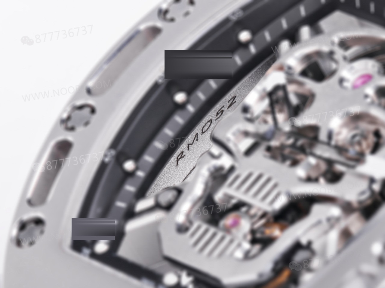 Gerçek-replika karşılaştırması: JB Factory Richard Mille RM52-01 gerçek tourbillon kol saatini nereden alabilirim? — 15. fotoğraf