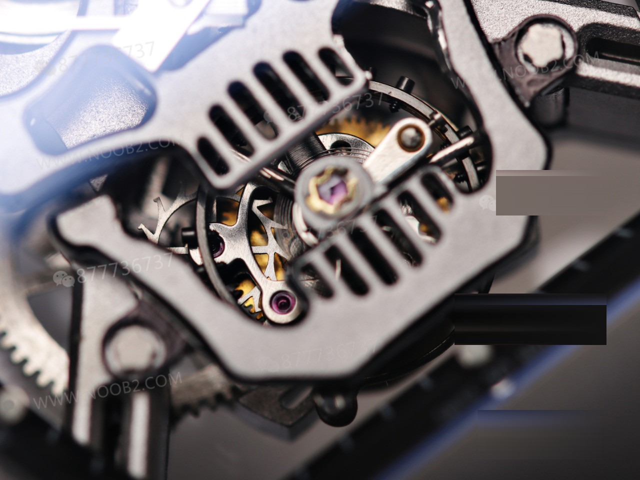 Gerçek-replika karşılaştırması: JB Factory Richard Mille RM52-01 gerçek tourbillon kol saatini nereden alabilirim? — 18. fotoğraf