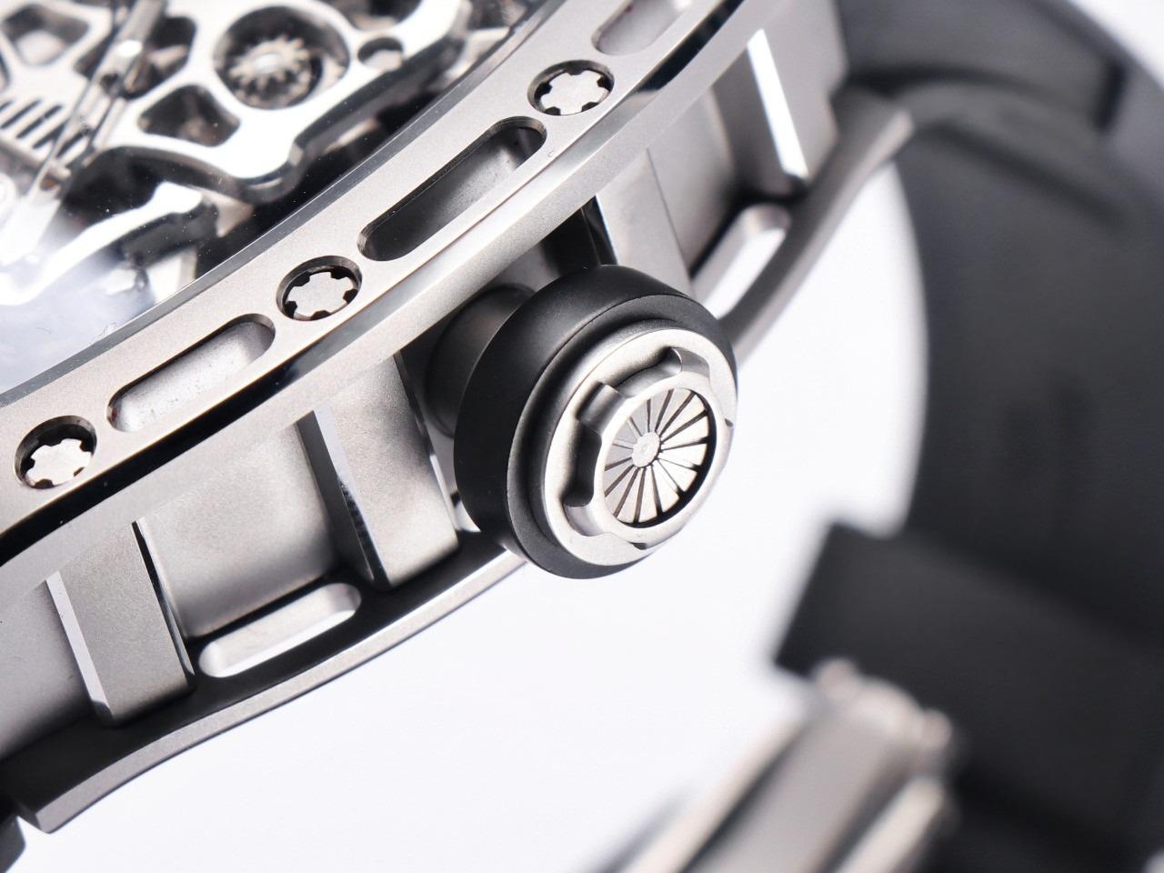Gerçek-replika karşılaştırması: JB Factory Richard Mille RM52-01 gerçek tourbillon kol saatini nereden alabilirim? — 23. fotoğraf