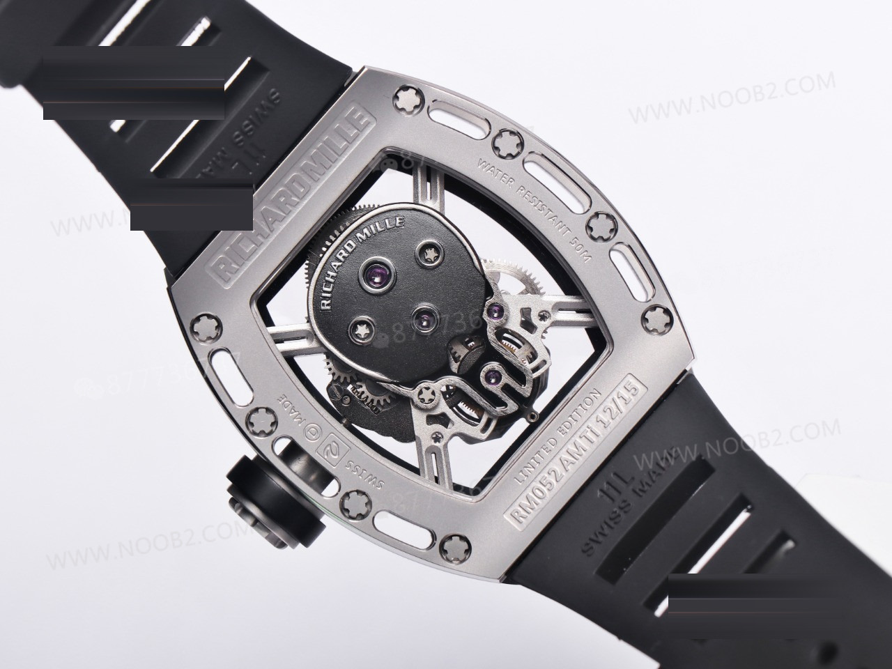Gerçek-replika karşılaştırması: JB Factory Richard Mille RM52-01 gerçek tourbillon kol saatini nereden alabilirim? — 25. fotoğraf