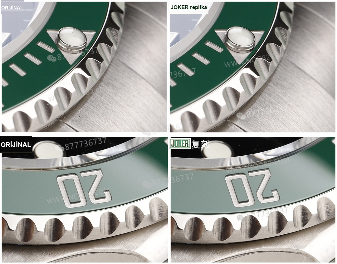 Gerçek-Replika Karşılaştırması: Joker Rolex Submariner İşçiliği Nasıl? Almaya Değer mi? — 4. fotoğraf