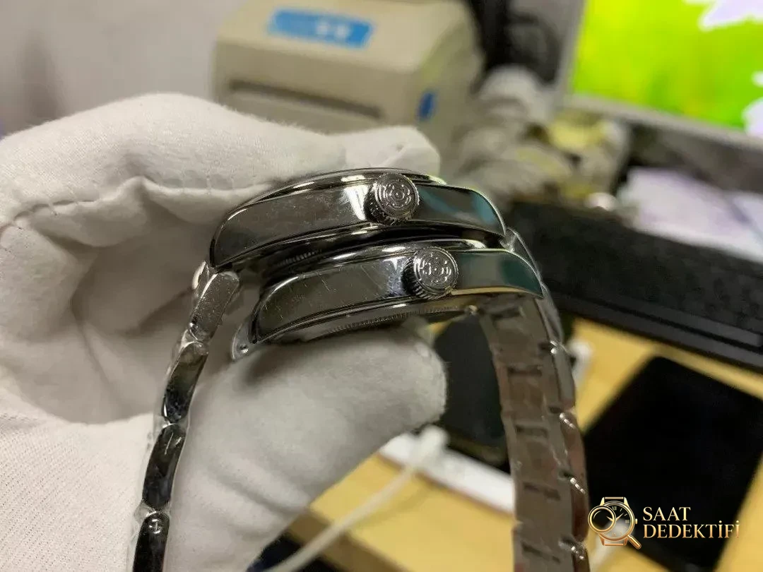 Gerçek-replika karşılaştırması: KRF Factory V3 Tudor Black Bay 79500 küçük patates güncellenmiş versiyon replika saat ile orijinalin karşılaştırması - Kadran İbreleri ve Saniye Akışı