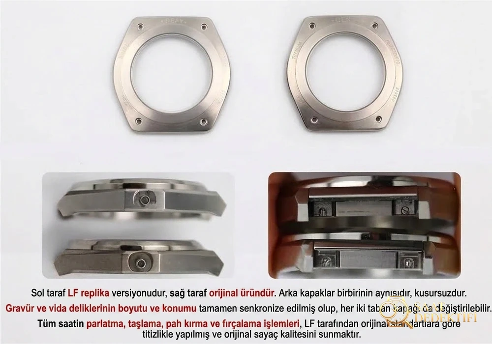 Gerçek-replika karşılaştırması: LF Factory Zenith DEFY serisi CLASSIC kol saati incelemesi - Makro Kadran ve İndeks İşçiliği