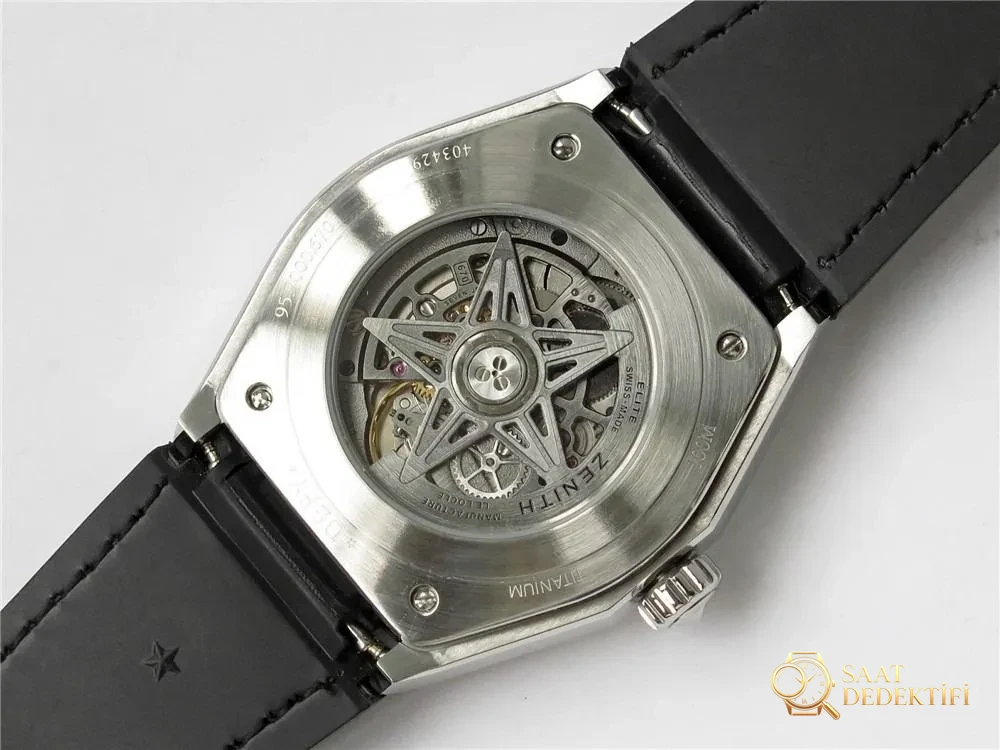 Gerçek-replika karşılaştırması: LF Factory Zenith DEFY serisi CLASSIC kol saati incelemesi - Kadran İbreleri ve Saniye Akışı