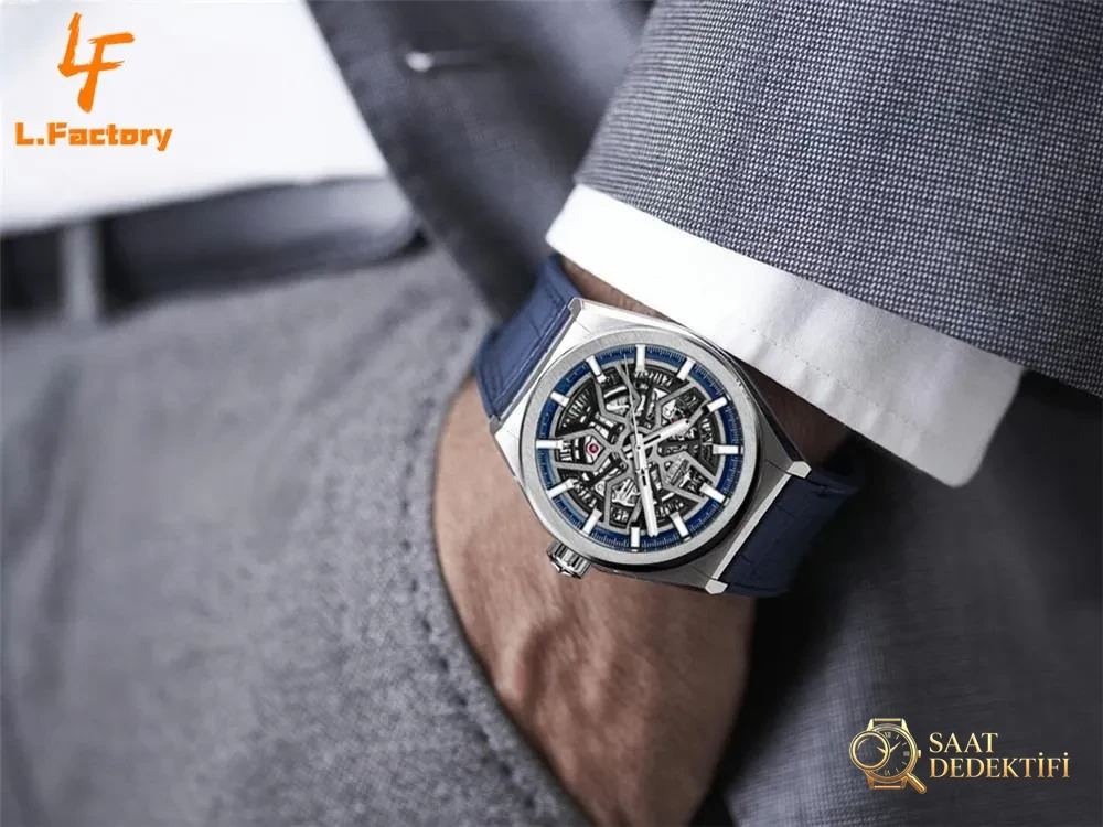 Gerçek-replika karşılaştırması: LF Factory Zenith DEFY serisi CLASSIC kol saati incelemesi - Tepe Kilit Mekanizması ve Conta Yapısı