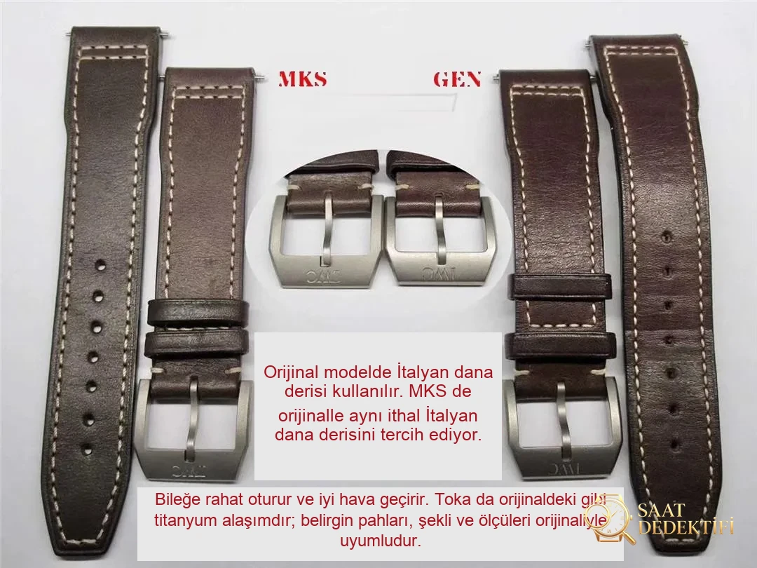 Gerçek-replika karşılaştırması: MKS Factory IWC Pilot titanyum kasa Mark XVIII işçiliği iyi mi? - Fosfor ve Super-LumiNova Gece Görünümü