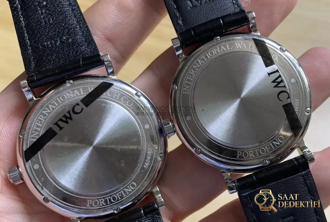 Gerçek-replika karşılaştırması: MKS IWC Portofino klasik erkek replika saati V5 versiyonunun orijinal IW356501 ile karşılaştırması - Tepe Koruması ve Ayar Fonksiyonu